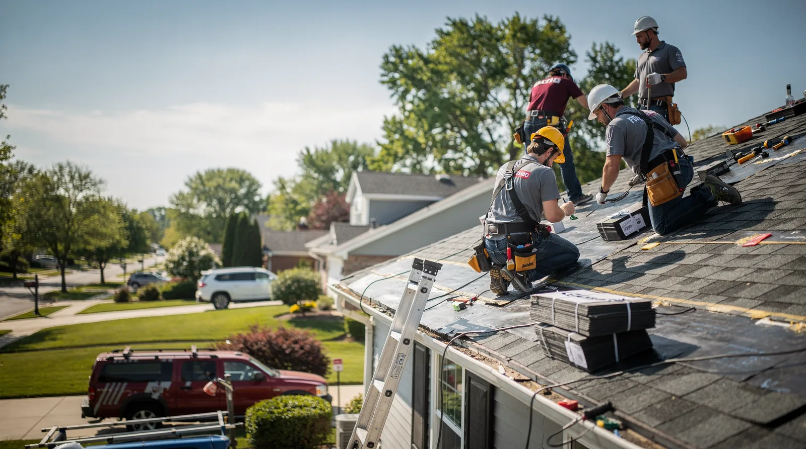 Roof Repair in Pekin, IL around you